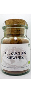Lebkuchengewürz Bio im Korkenglas
